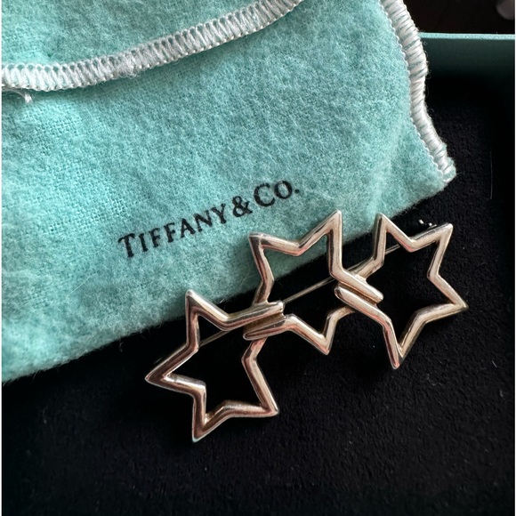 Tiffany & Co VINTAGE 1985 Star Broach - Picture 1 of 7
